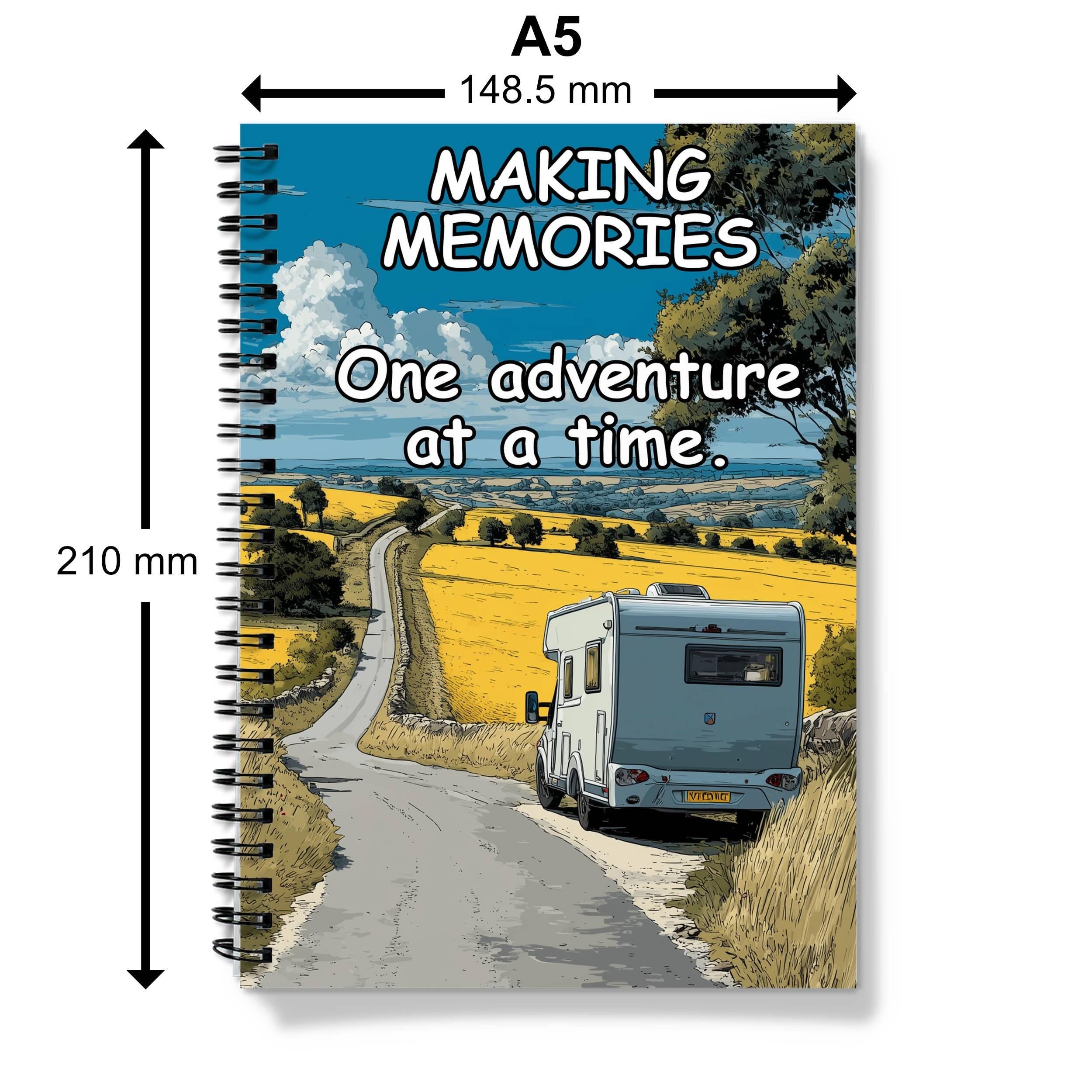 Motorhome Adventure Journal: RV Road Trip Diary - "Making Memories"