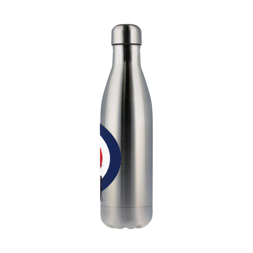 MOD Target Metal Thermos: 500ml Hot/Cold Drinks Bottle