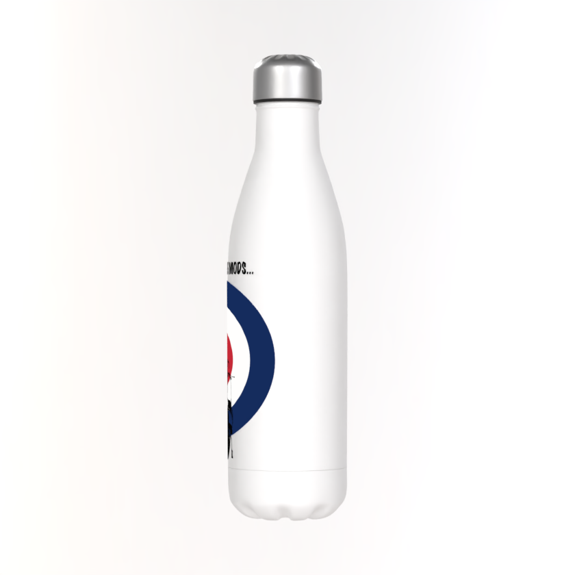 MOD Scooter Metal Thermos: 500ml Hot/Cold Drinks Bottle