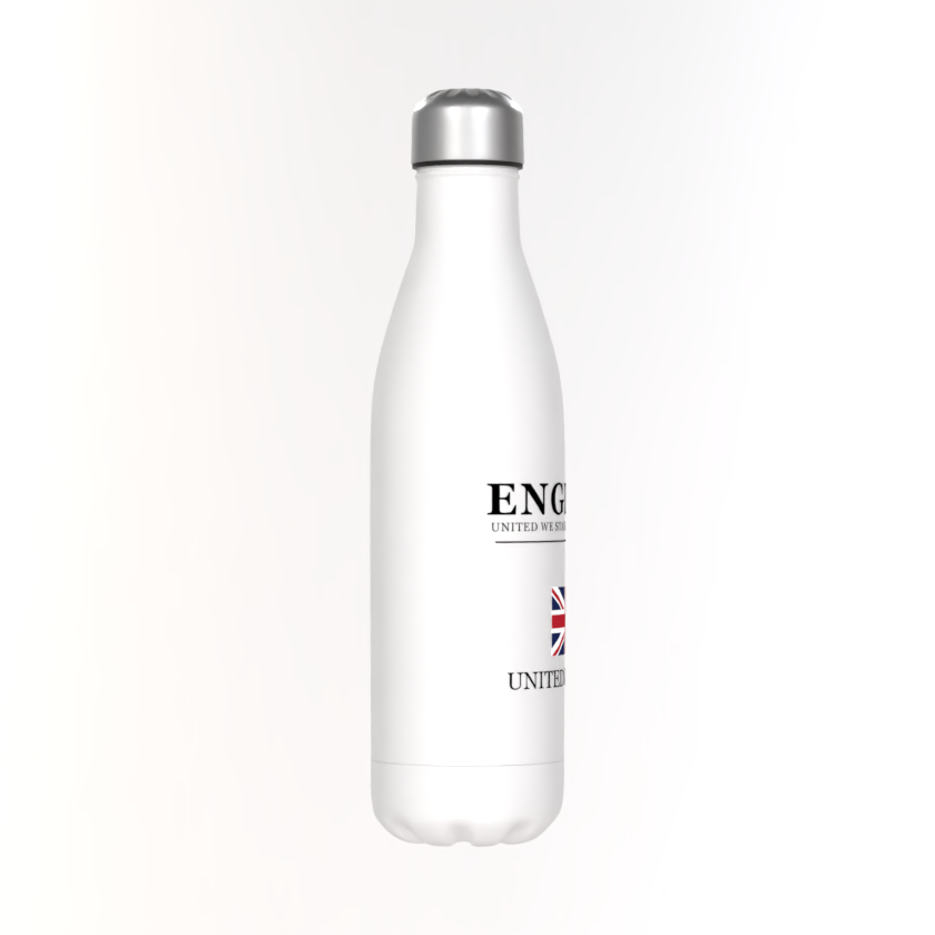 England Stainless Steel Water Bottle, Ideal Patriotic Gift