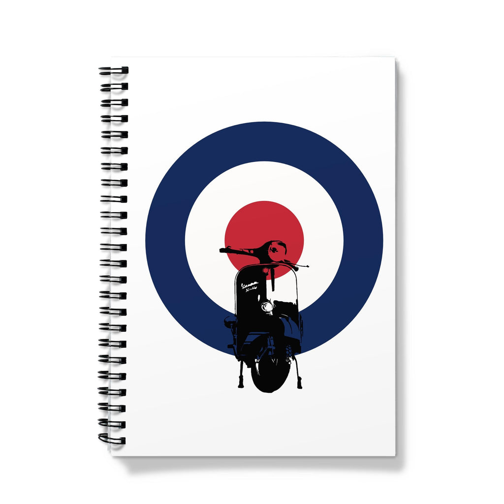 A5 MOD Target Notebook: Lined or Graph Pages