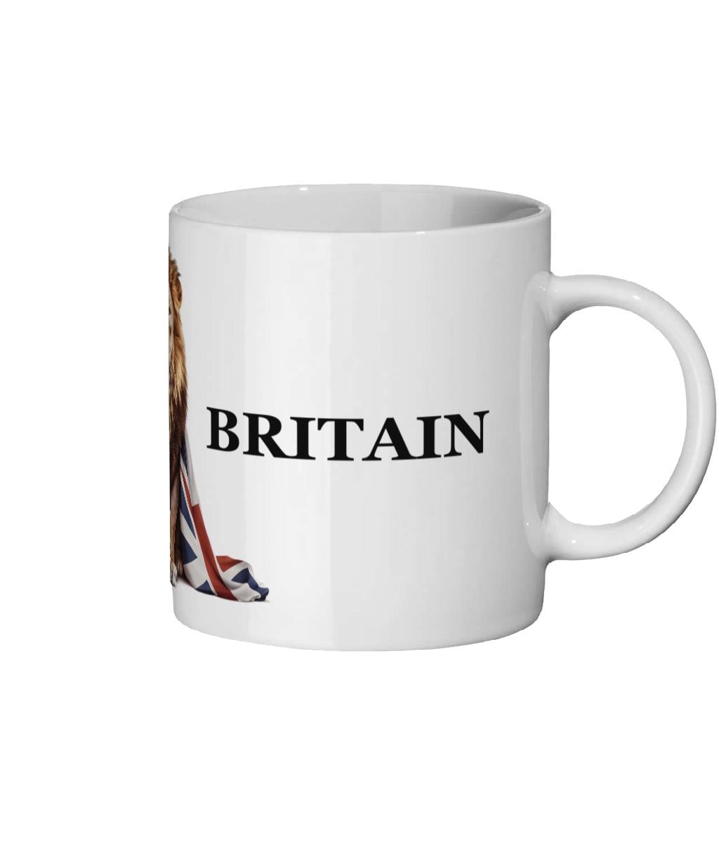 British Lion Coffee Mug: Patriotic England Souvenir Gift
