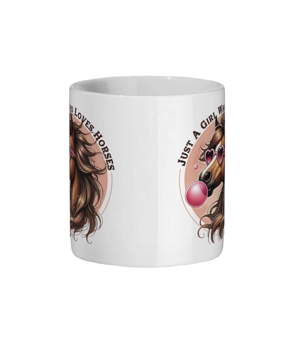 Horse Lover Mug: Funny Equestrian Gift for Teen Girls
