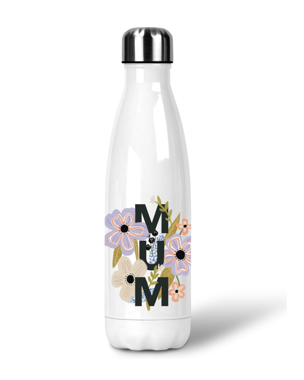 Floral Mum 500ml Water Bottle