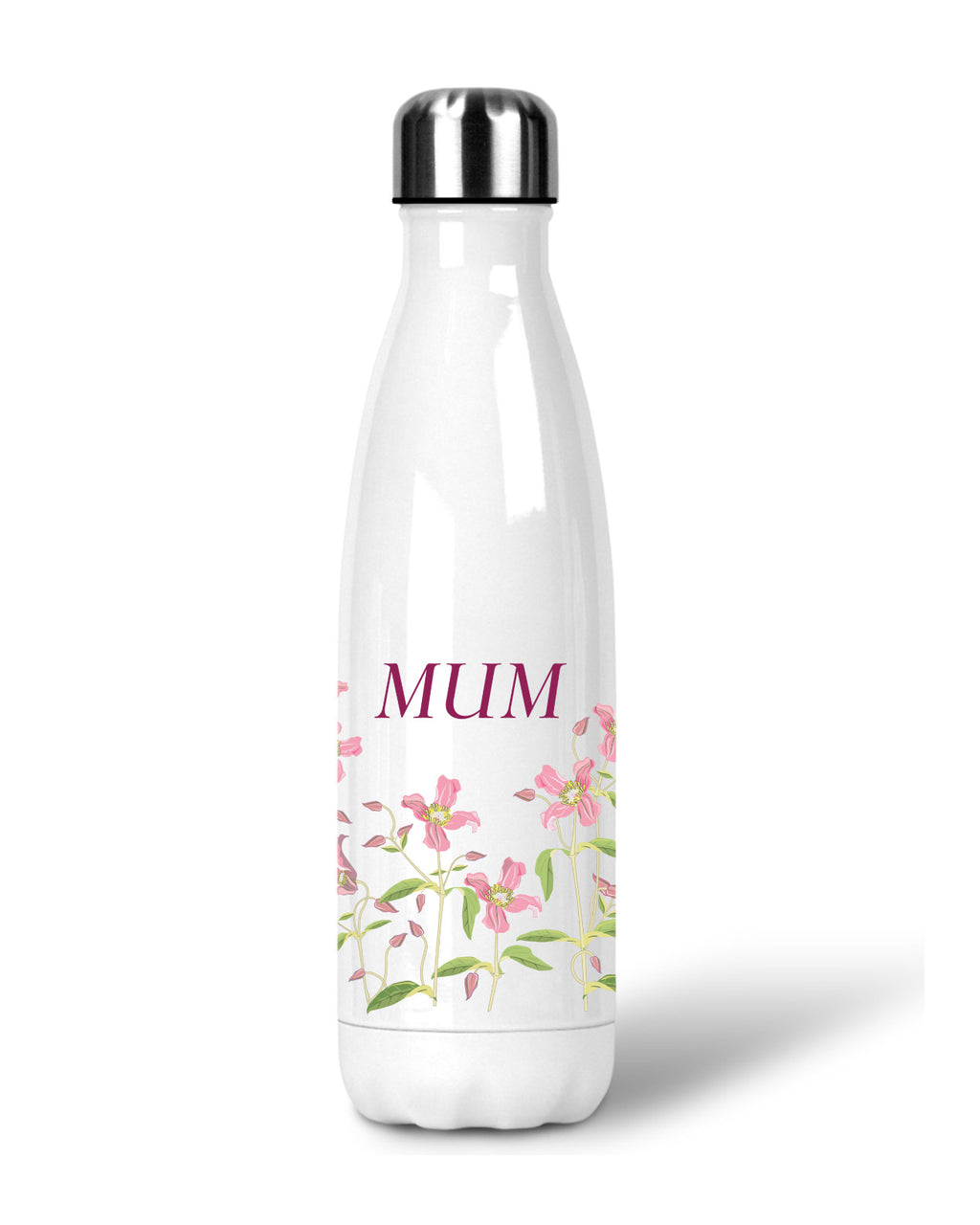 Floral design water bottle for Mum - Classic 500ml Thermos