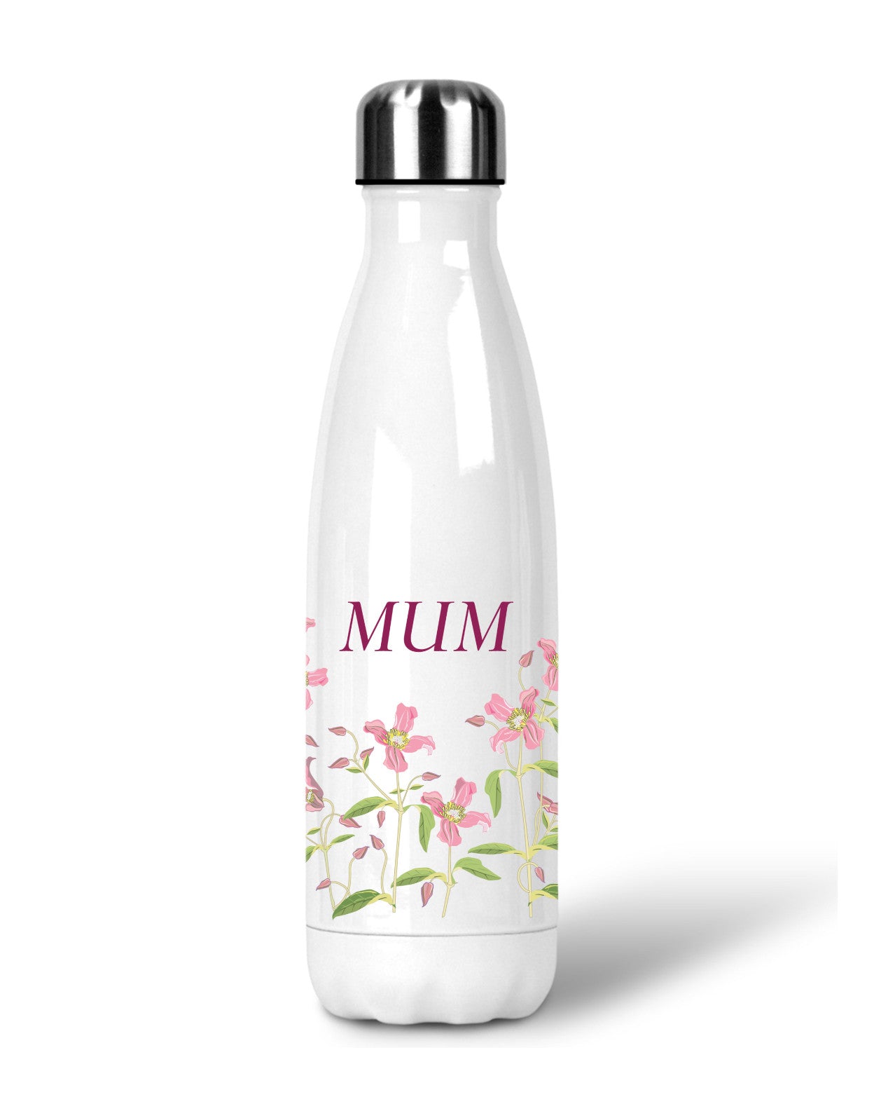 Floral design water bottle for Mum - Classic 500ml Thermos