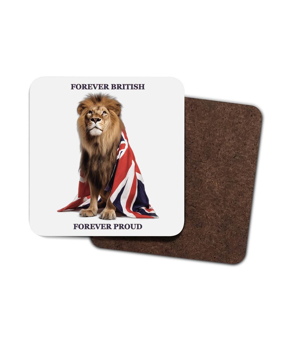 Regal Lion UK Coaster: British Heritage Home Decor (Single coaster)
