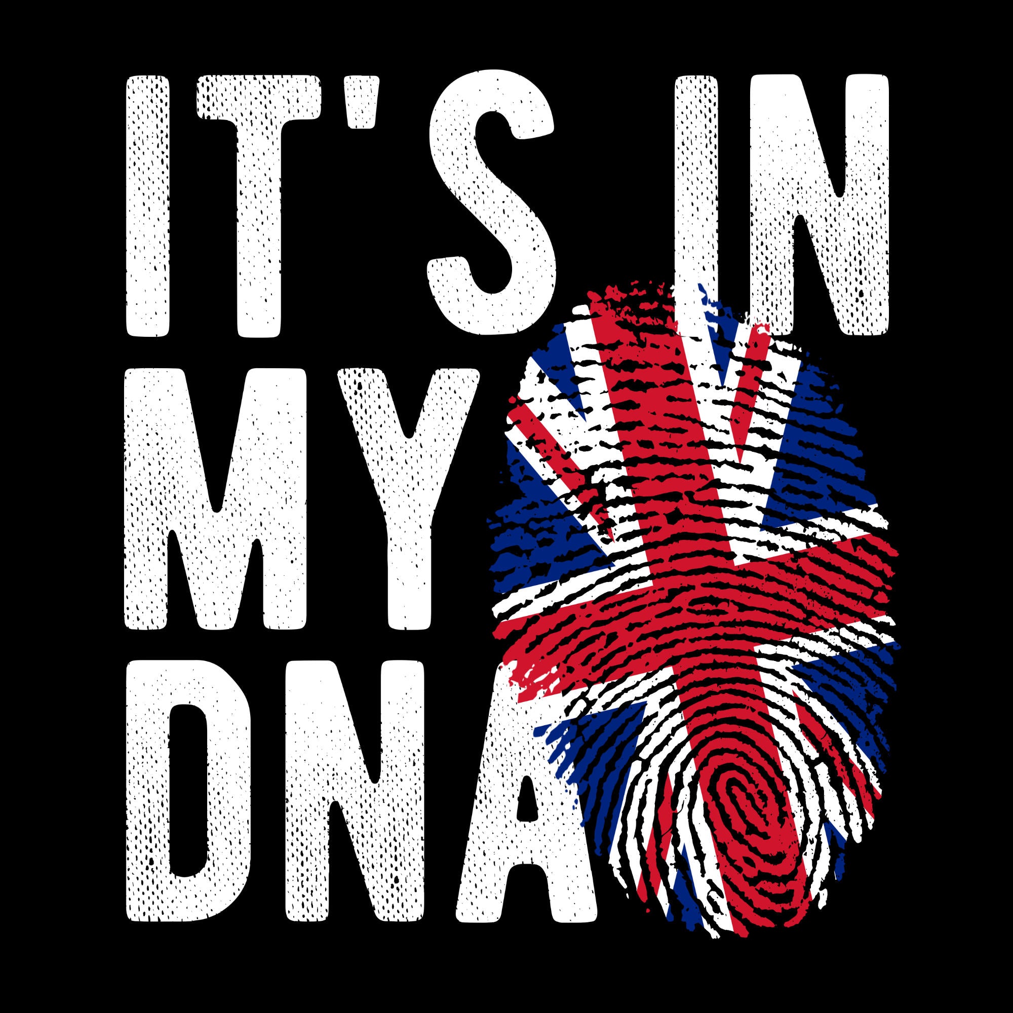Union Jack DNA T-Shirt: British Pride 100% Cotton Unisex Tee