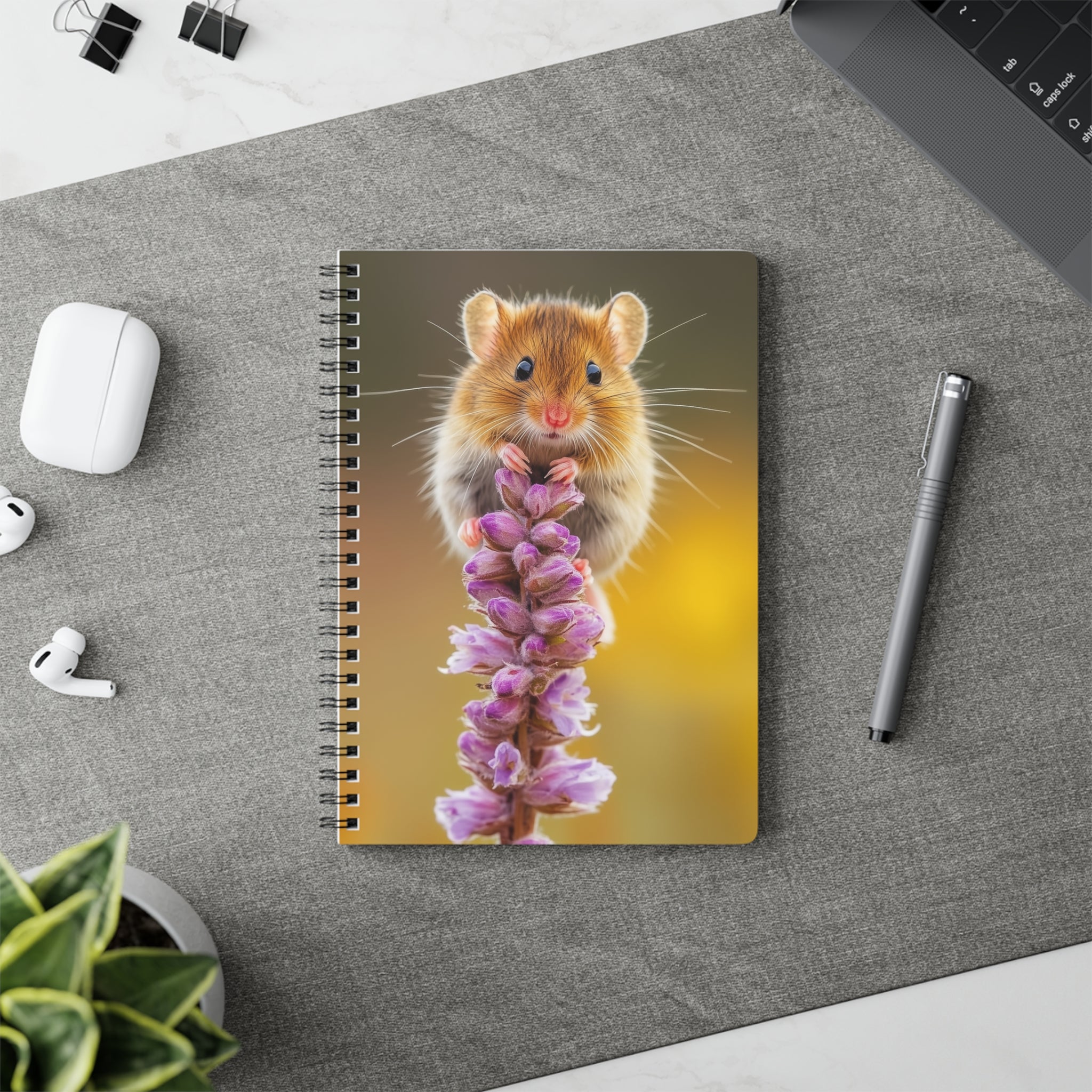 Field Mouse A5 Spiral Notebook | Premium Quality Paper