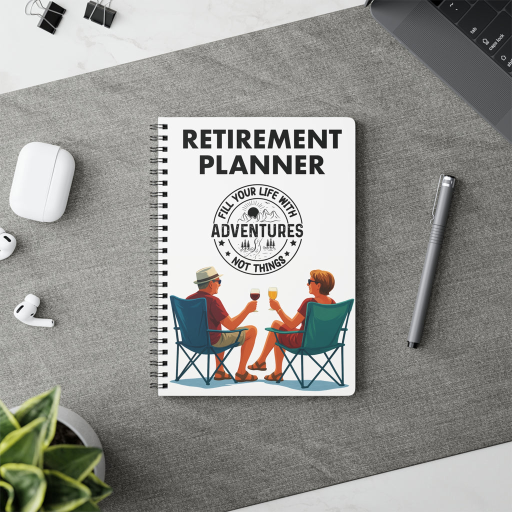 A5 Retirement Planner Notebook: Travel Journal for Retirees