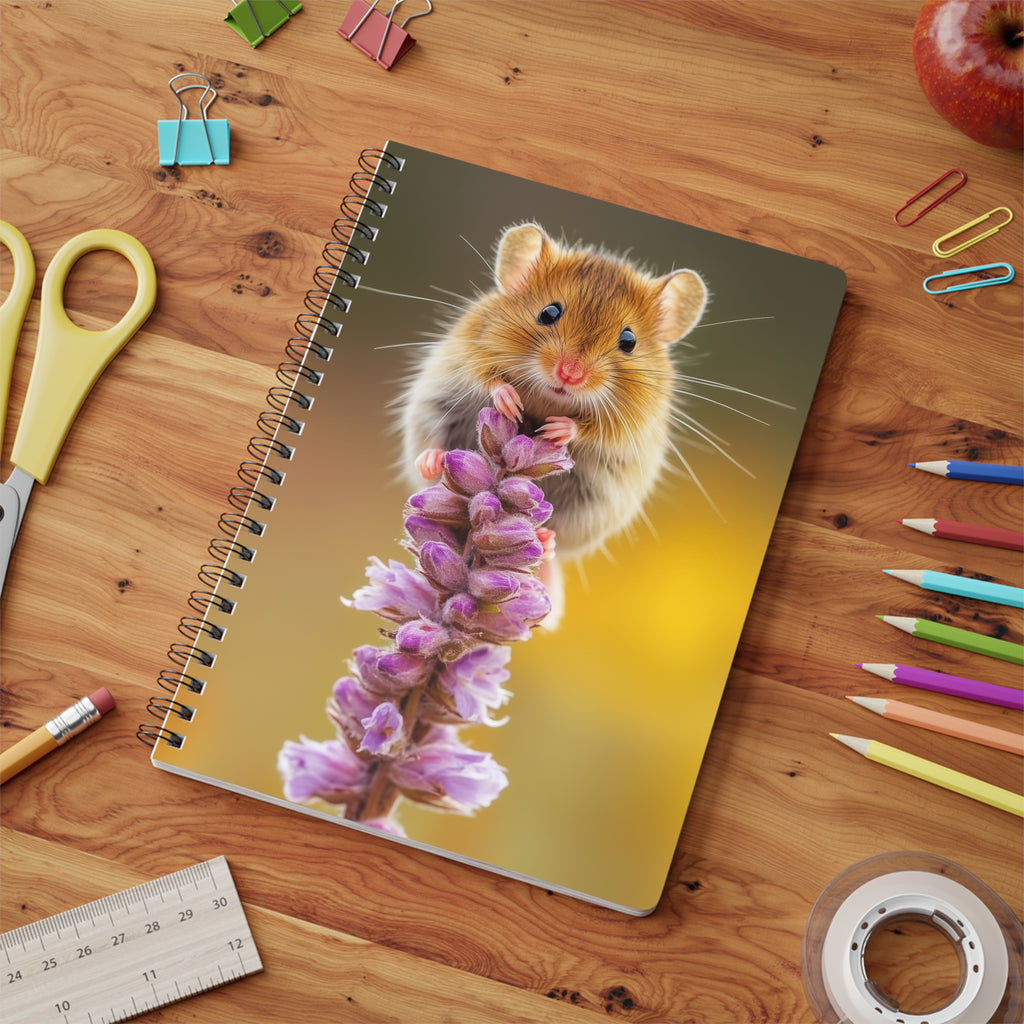 Field Mouse A5 Spiral Notebook | Premium Quality Paper