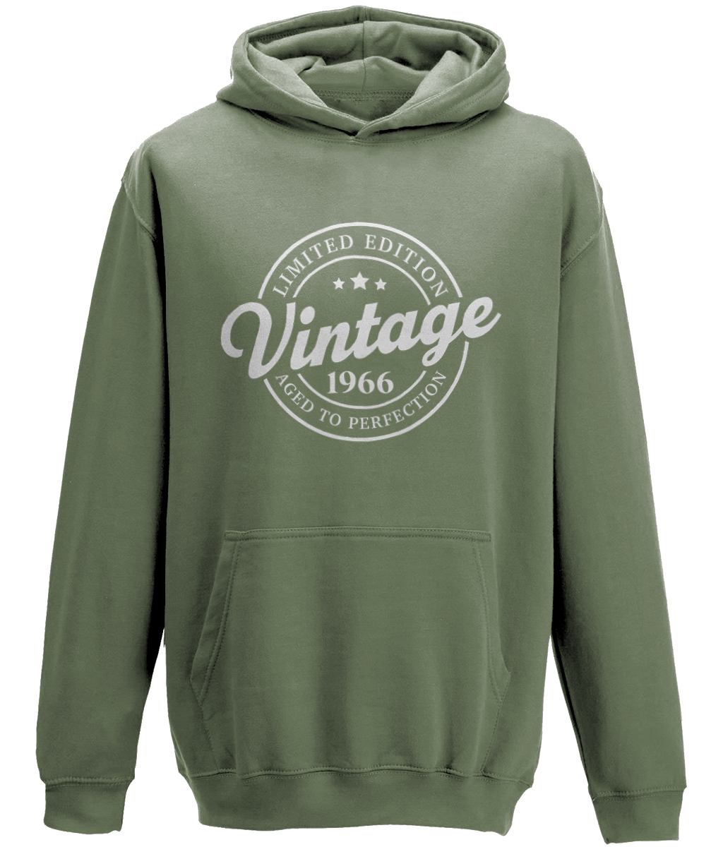Vintage 1966 Hoody - 60 Birthday Hoodie