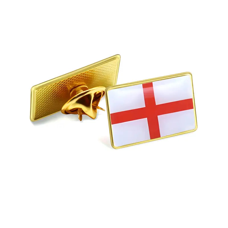 England Metal Pin Badge - St. Georges Cross Flag Badge