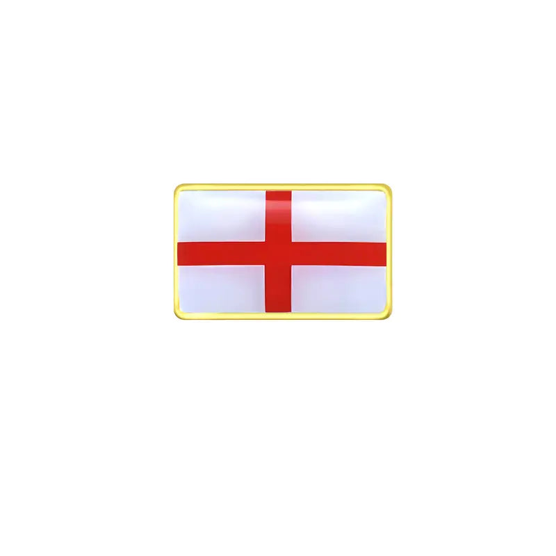 England Metal Pin Badge - St. Georges Cross Flag Badge