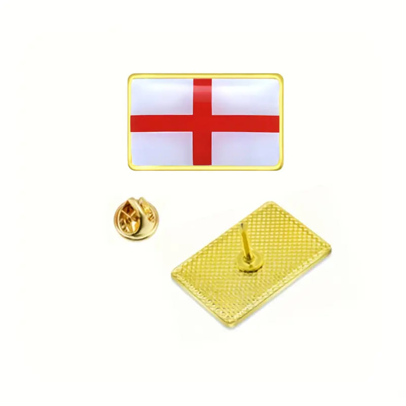 England Metal Pin Badge - St. Georges Cross Flag Badge