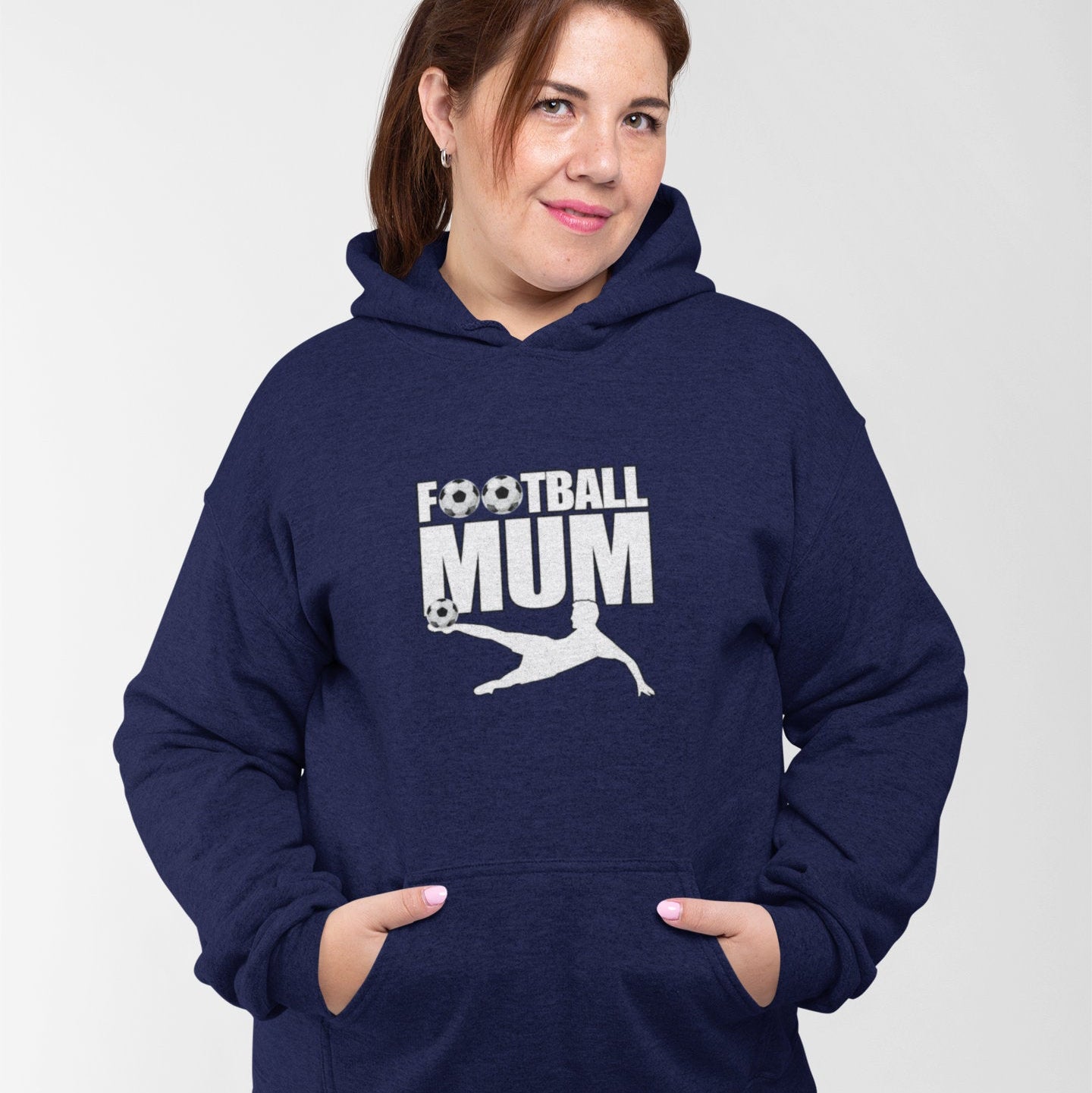 Football Mum Hoodie - Football Fan Sweatshirt