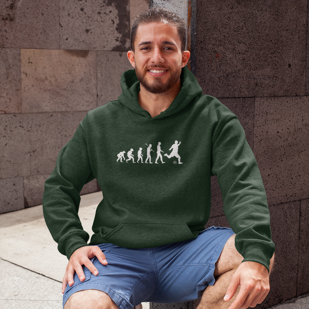 Football Evolution Hoodie | Ideal Football Fan Gift
