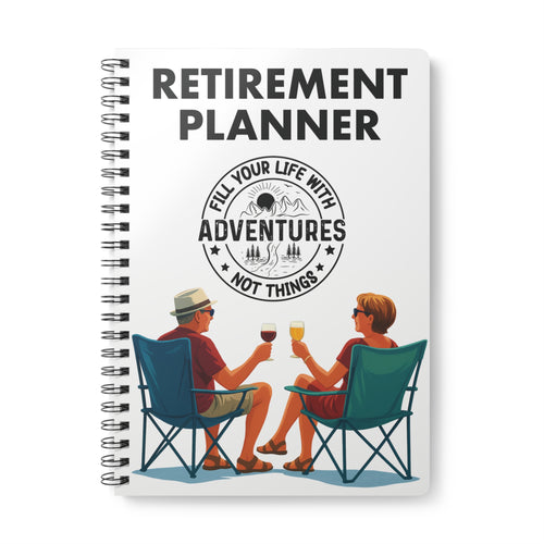 A5 Retirement Planner Notebook: Travel Journal for Retirees