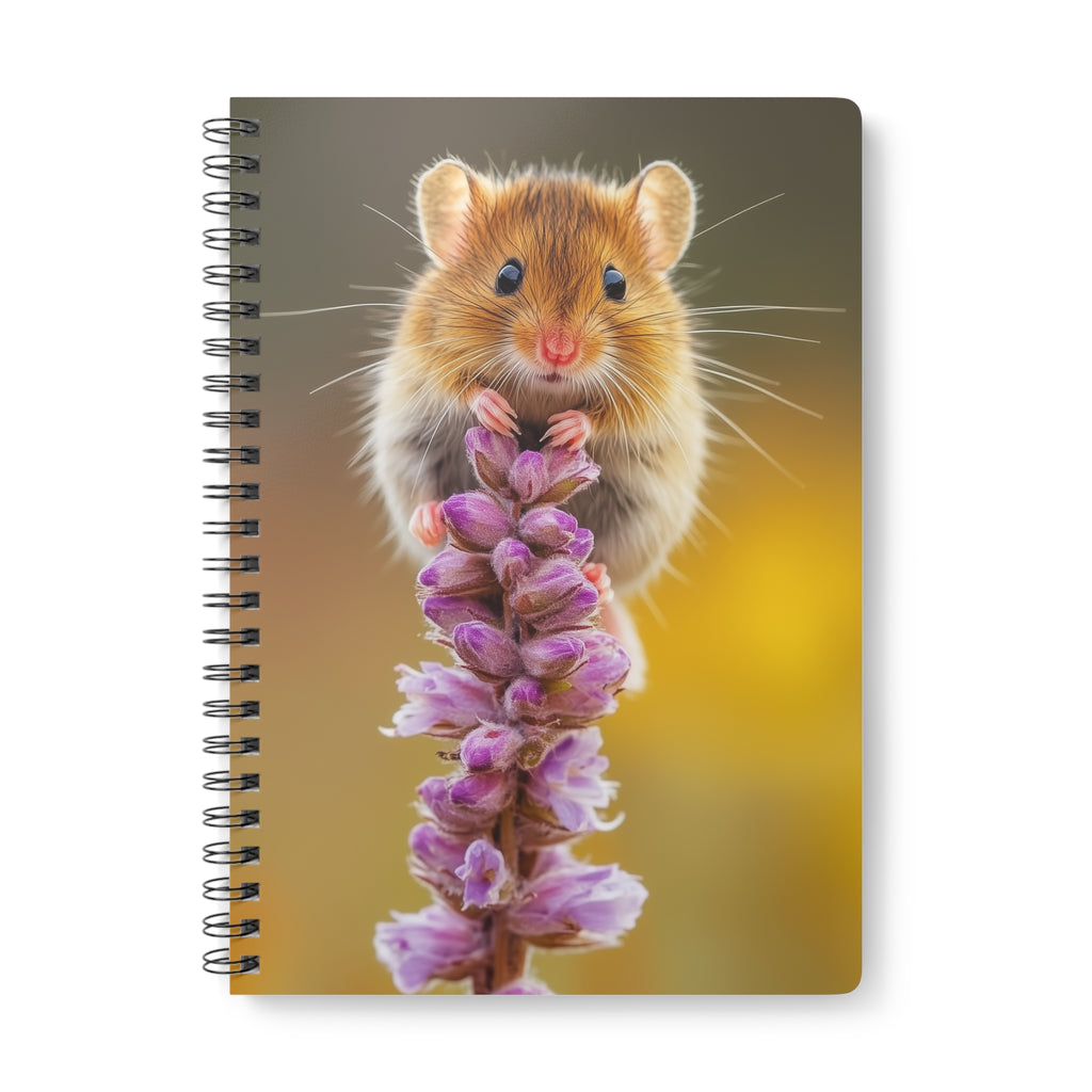 Field Mouse A5 Spiral Notebook | Premium Quality Paper
