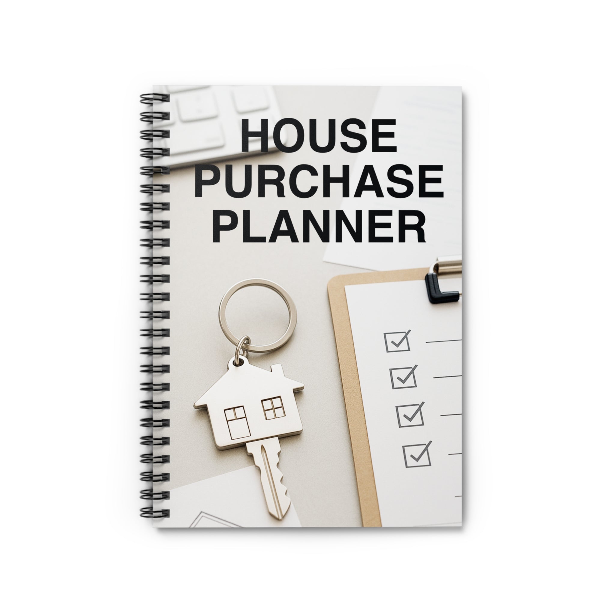 House Purchase Planner - A5 Spiral Notebook