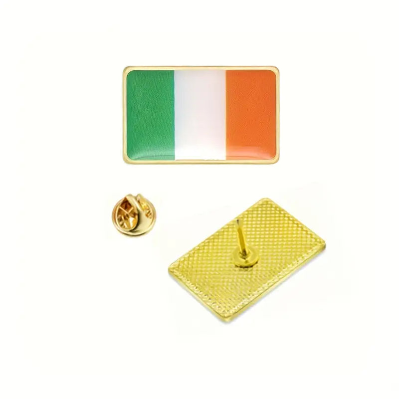 Ireland Metal Pin Badge - Irish Flag Lapel Pin