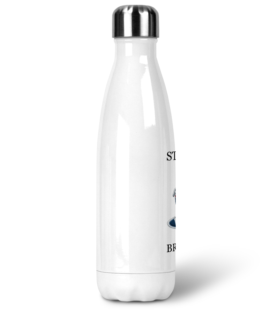 Union Jack Steel Water Bottle: British Gift for Tea Lovers