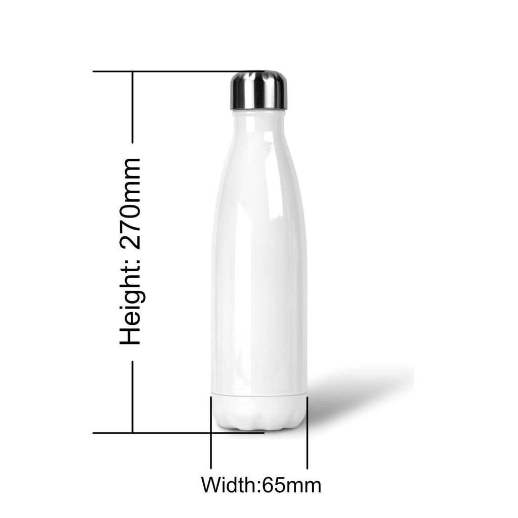 Football Dad Metal Thermos: 500ml Hot/Cold Drinks Bottle