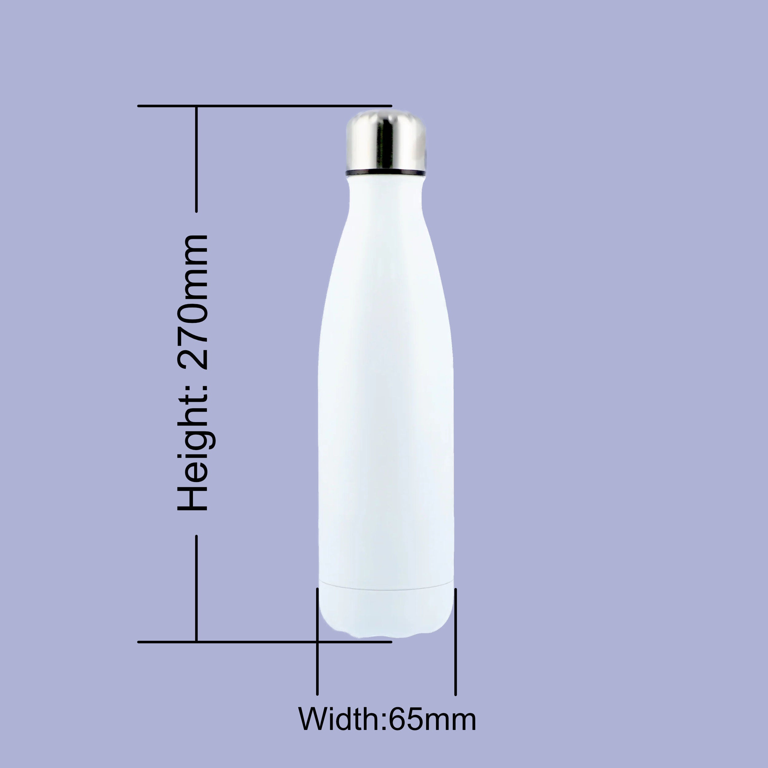 500ml Insulated Stainless Steel Water Bottle - Dad and Grandad