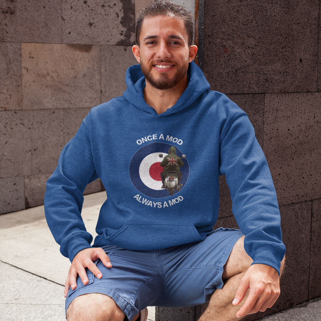 MOD Target Hoodie - Classic British Style Hooded Sweatshirt