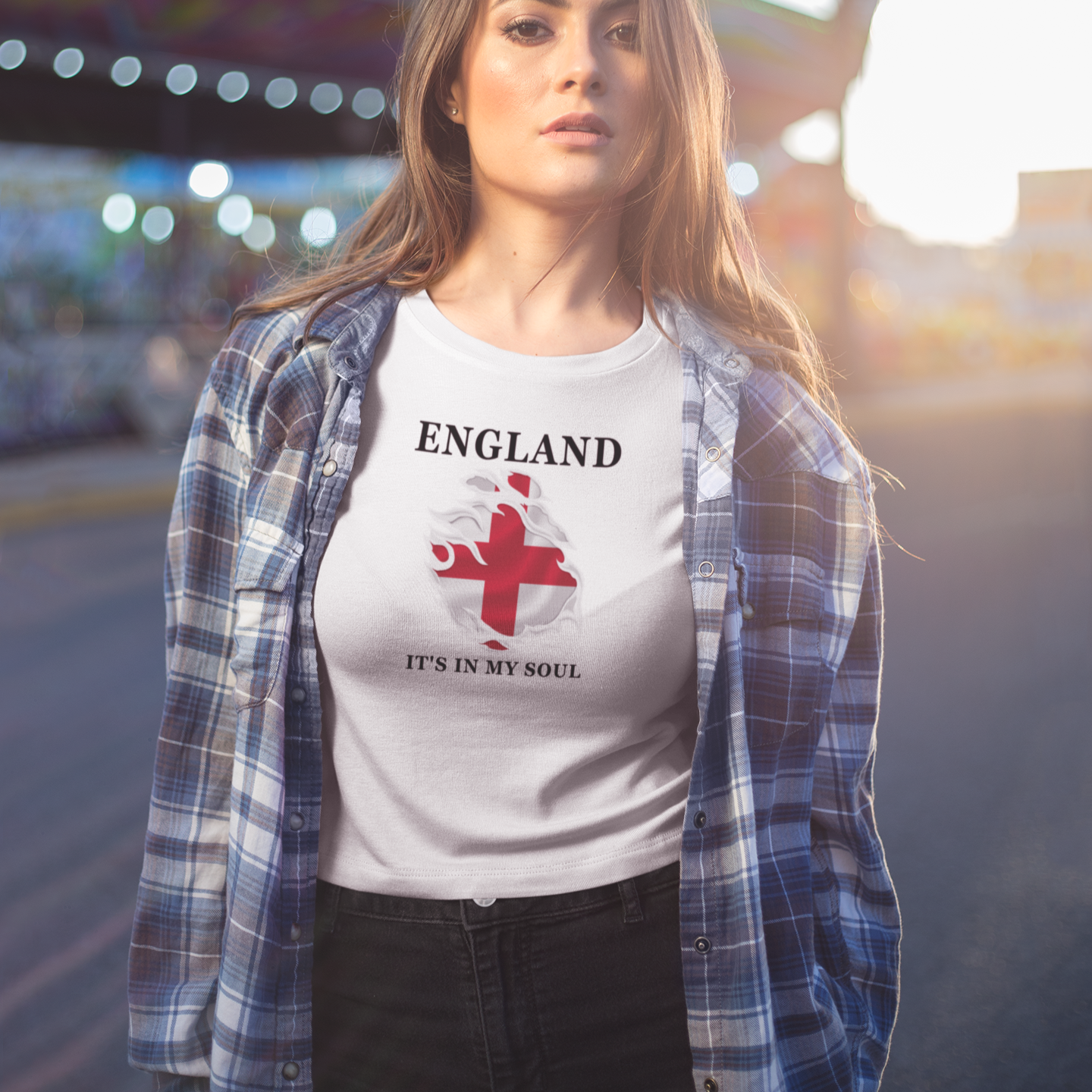 England St. George's Cross T-Shirt: Patriotic English Pride Cotton Tee
