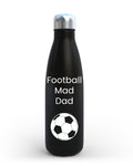 Football Dad Metal Thermos: 500ml Hot/Cold Drinks Bottle