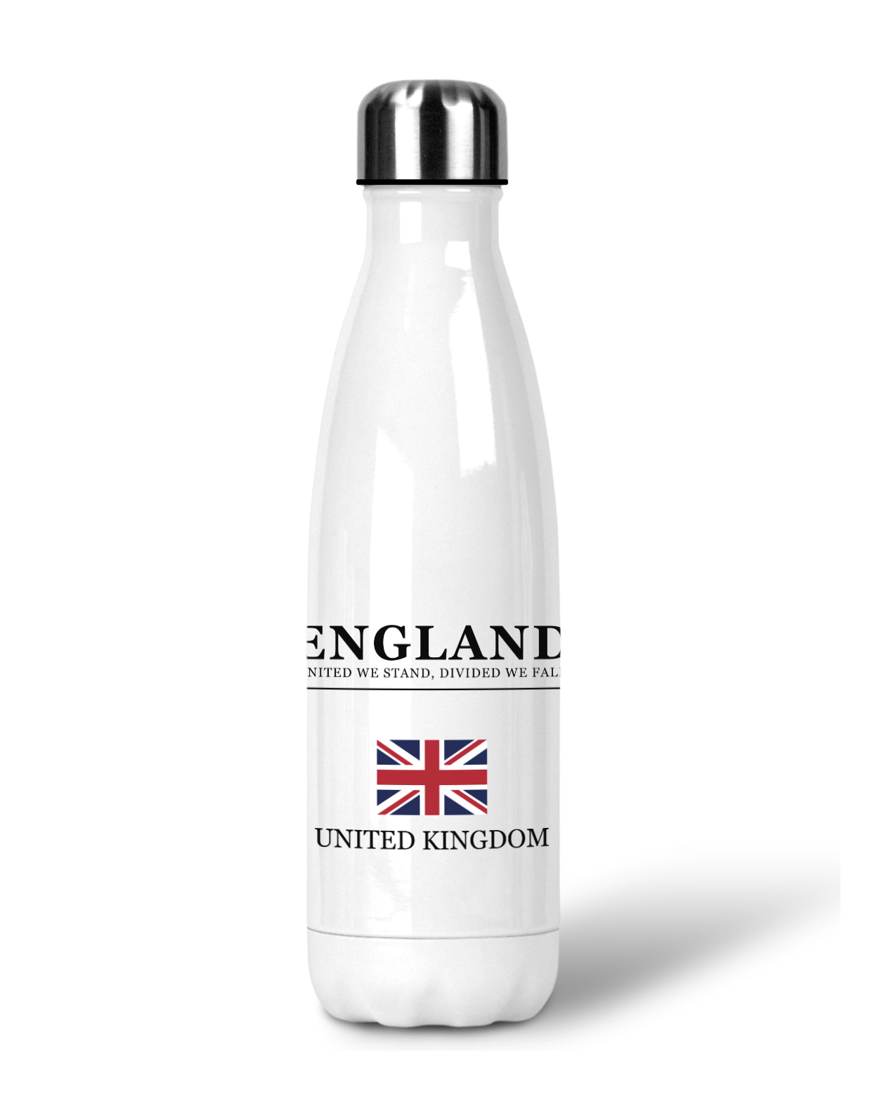 England Stainless Steel Water Bottle, Ideal Patriotic Gift