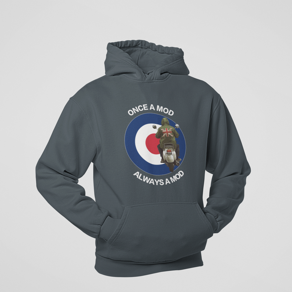 MOD Target Hoodie - Classic British Style Hooded Sweatshirt