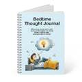 Bedtime Thought Journal: A5 Spiral Notebook for Anxiety Relief