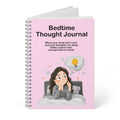 Bedtime Thought Journal: A5 Spiral Notebook for Anxiety Relief