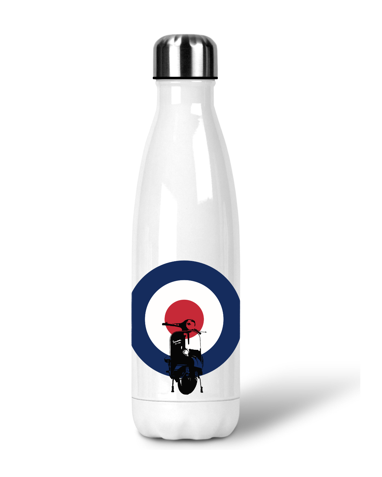 Metal Thermos Water Bottle: MOD Target Design, 500ml