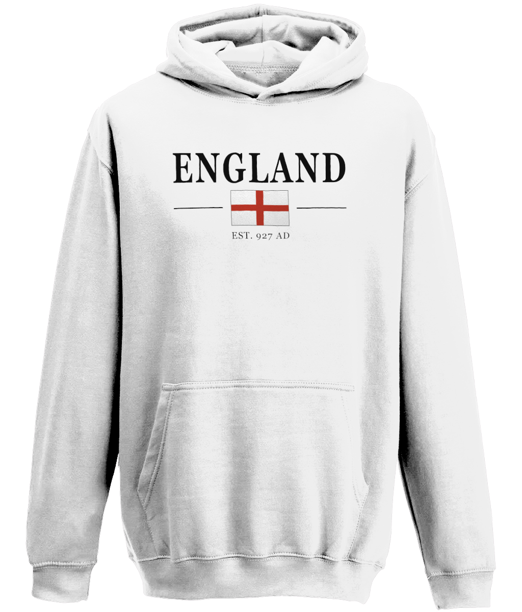 England Est. 927 AD Hoodie: St George Cross, English Heritage