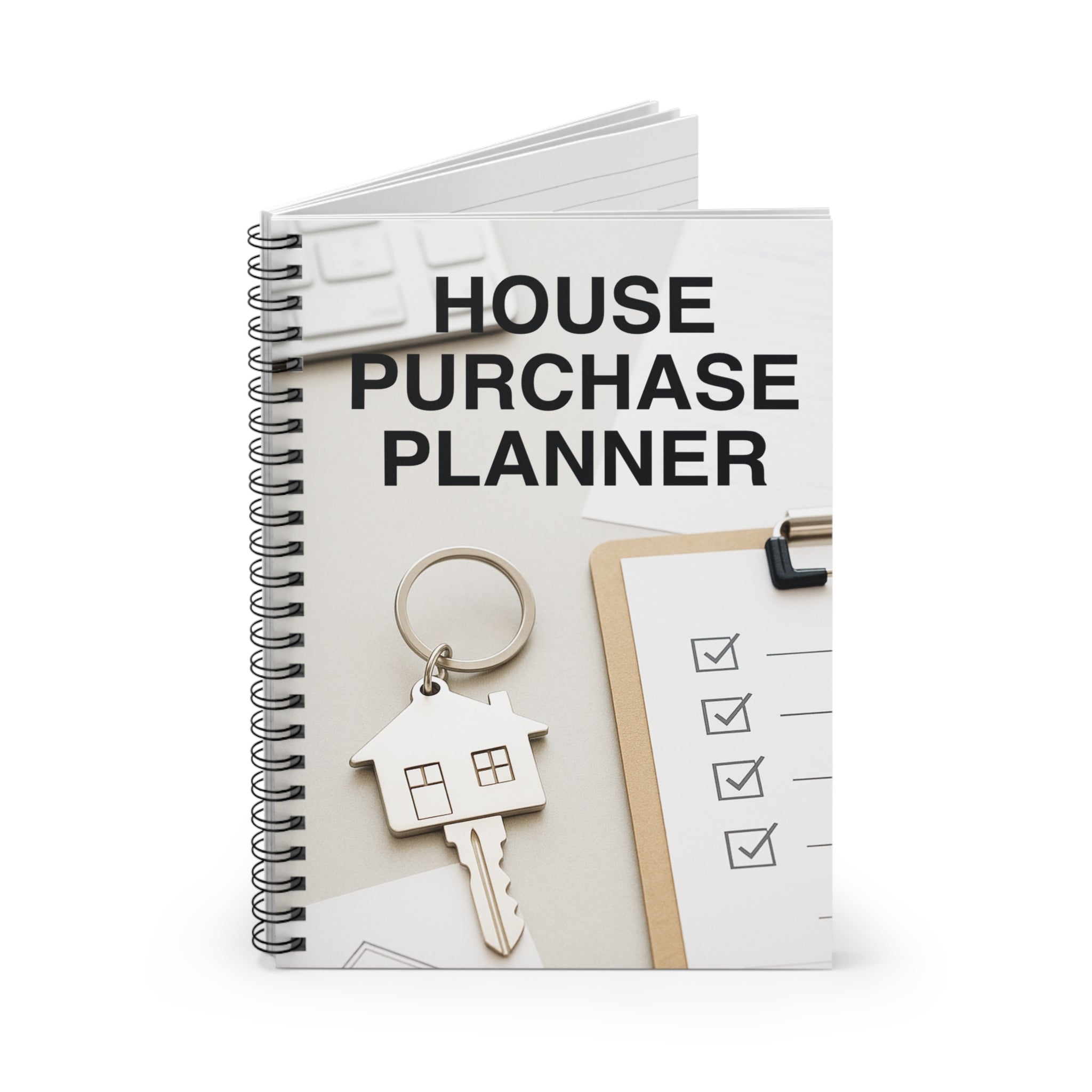 House Purchase Planner - A5 Spiral Notebook