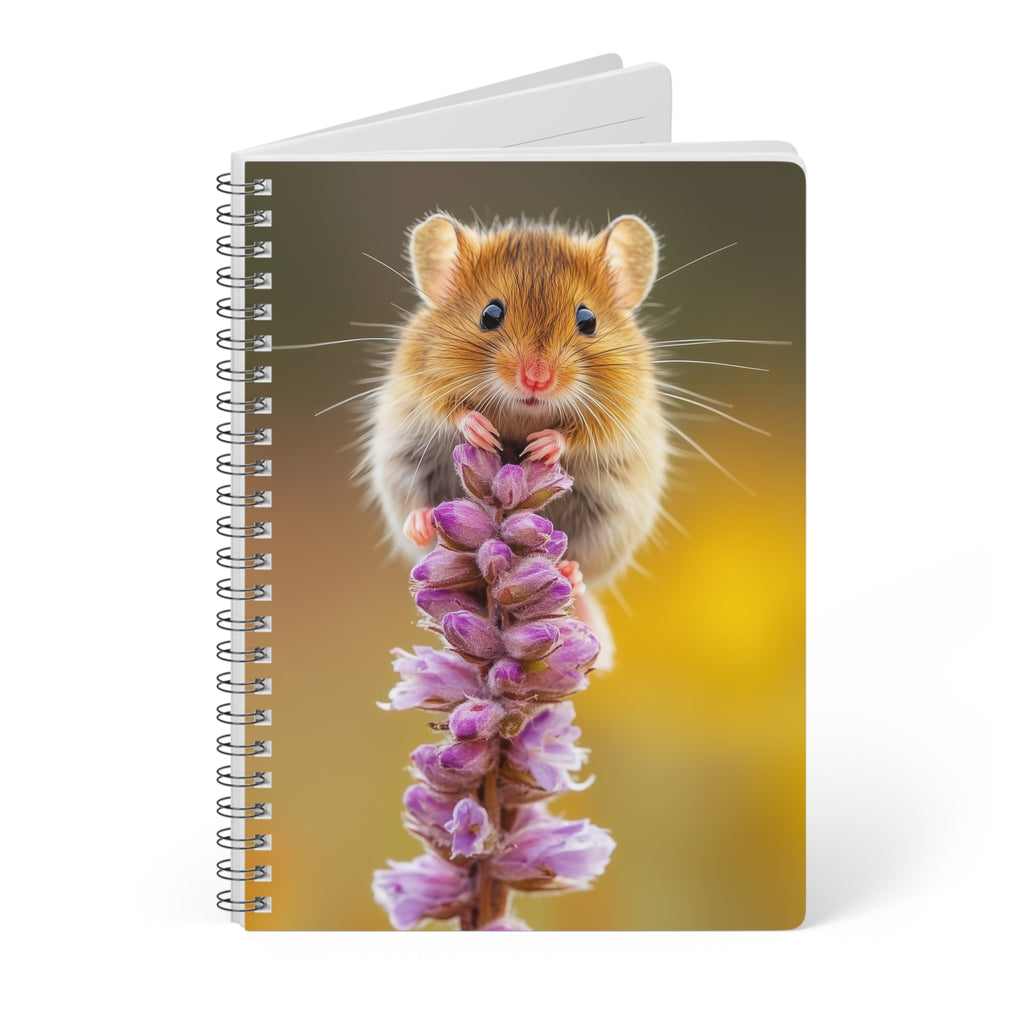 Field Mouse A5 Spiral Notebook | Premium Quality Paper