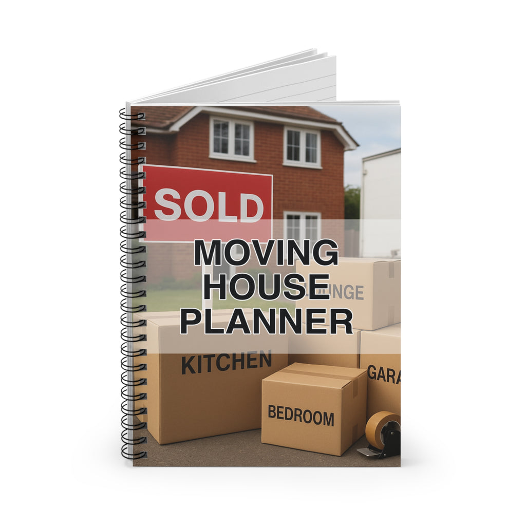 Moving House Planner - A5 Spiral Notebook