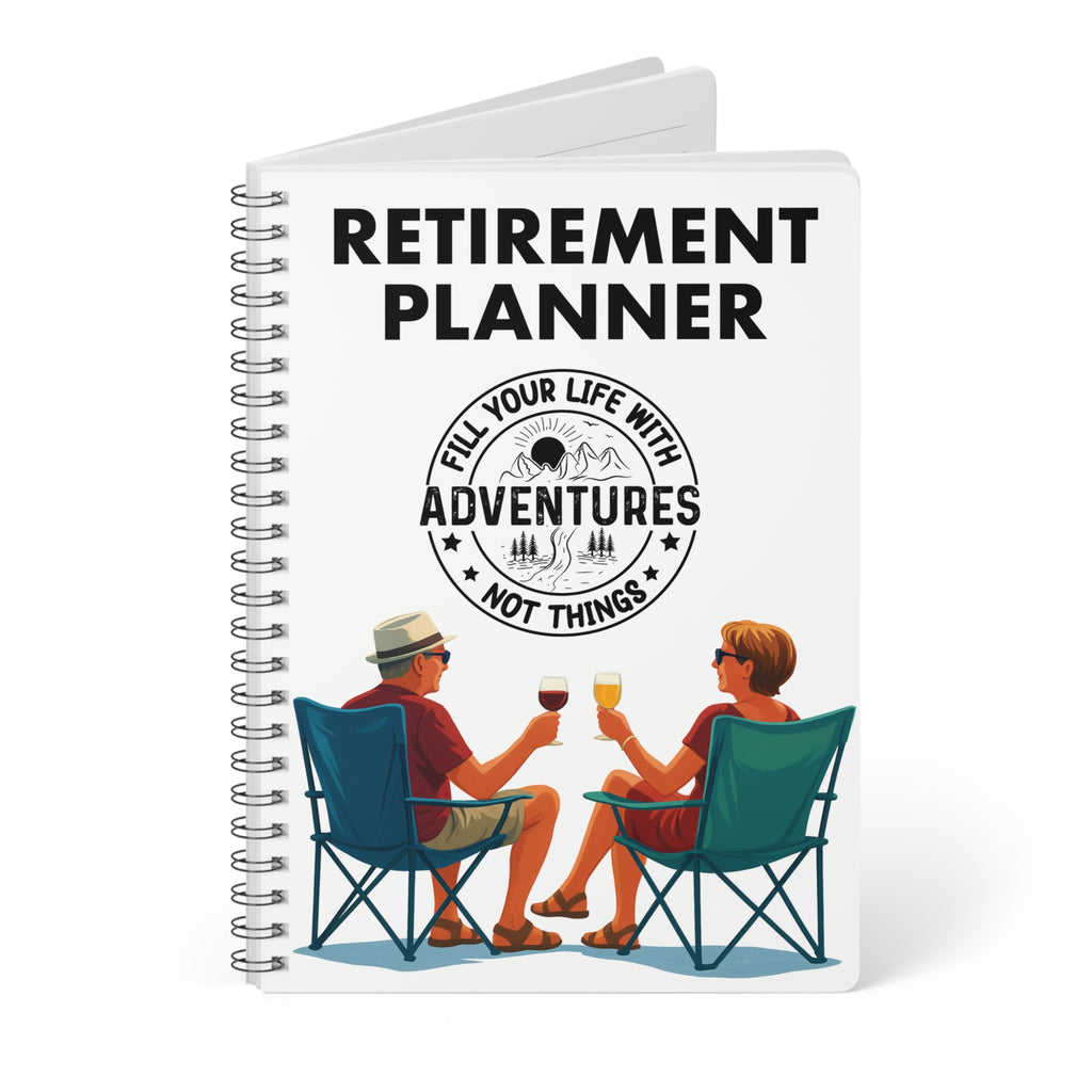 A5 Retirement Planner Notebook: Travel Journal for Retirees