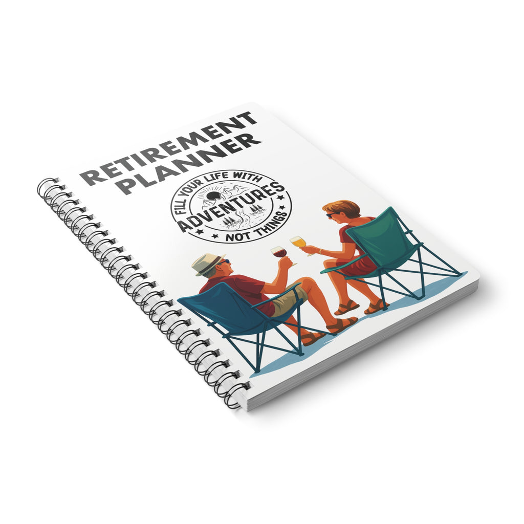 A5 Retirement Planner Notebook: Travel Journal for Retirees