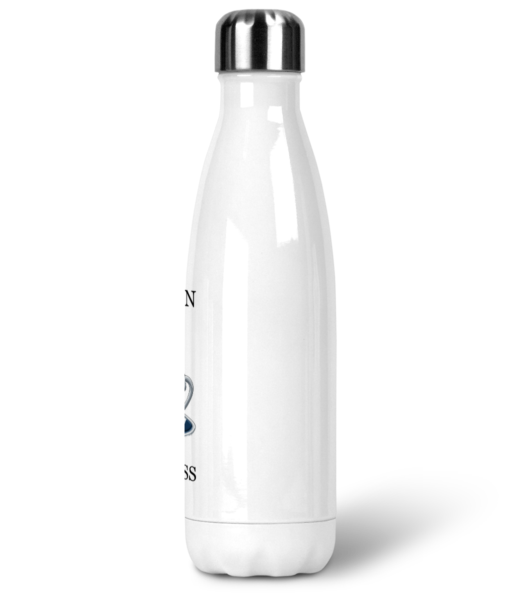 Union Jack Steel Water Bottle: British Gift for Tea Lovers