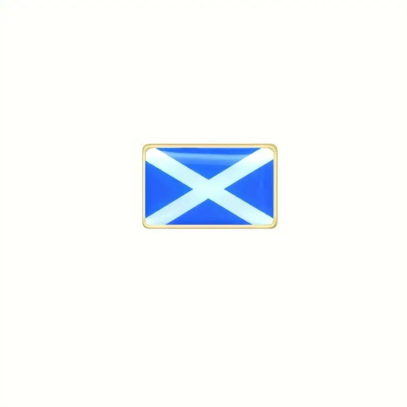 Scotland Metal Pin Badge - Scottish Flag Lapel Pin