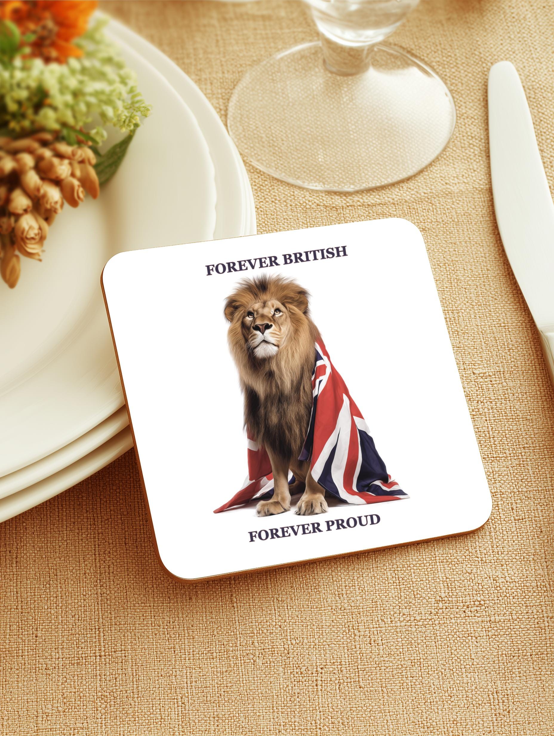 Regal Lion UK Coaster: British Heritage Home Decor (Single coaster)