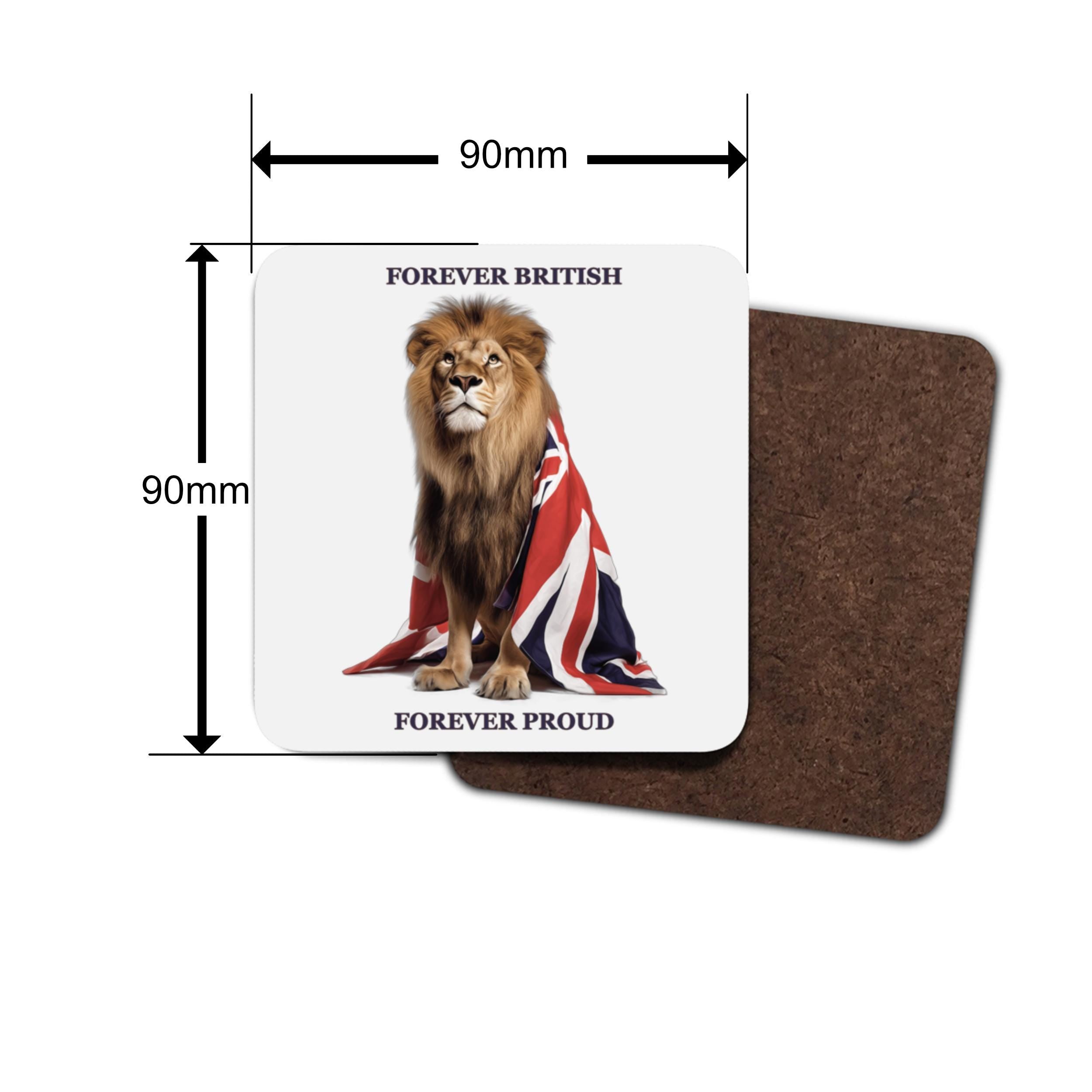 UK Regal Lion Coasters - British Heritage (Set of 4)