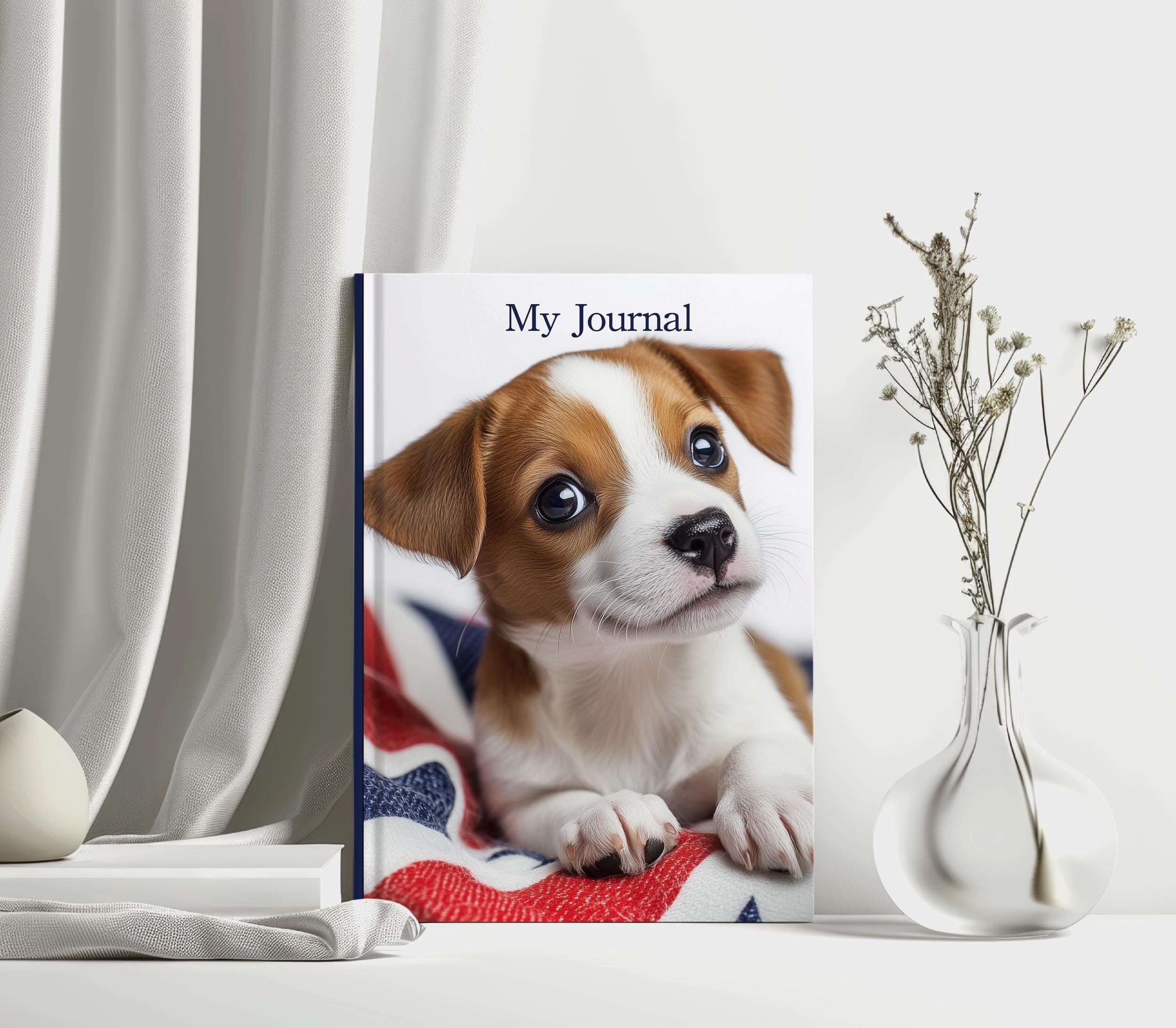 Jack Russell Puppy Notebook: Dog Lover Gift, Lined Journal