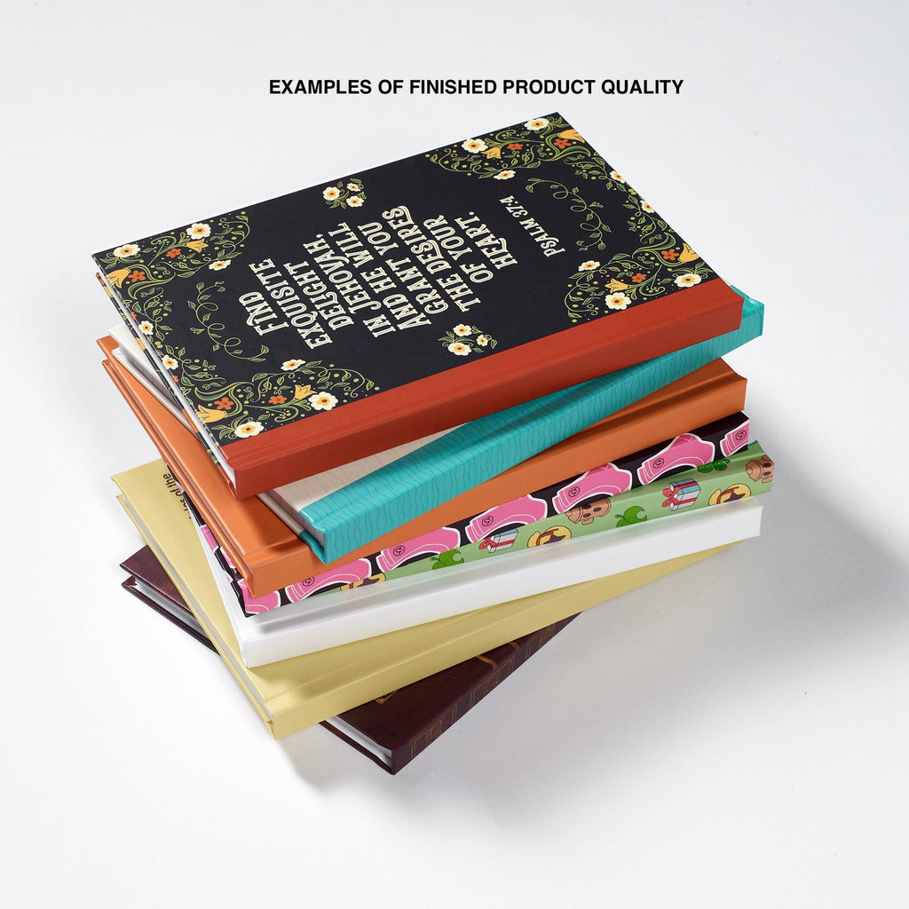 Union Jack Lion Hardback Journal: British Pride A5/A4 Notebook