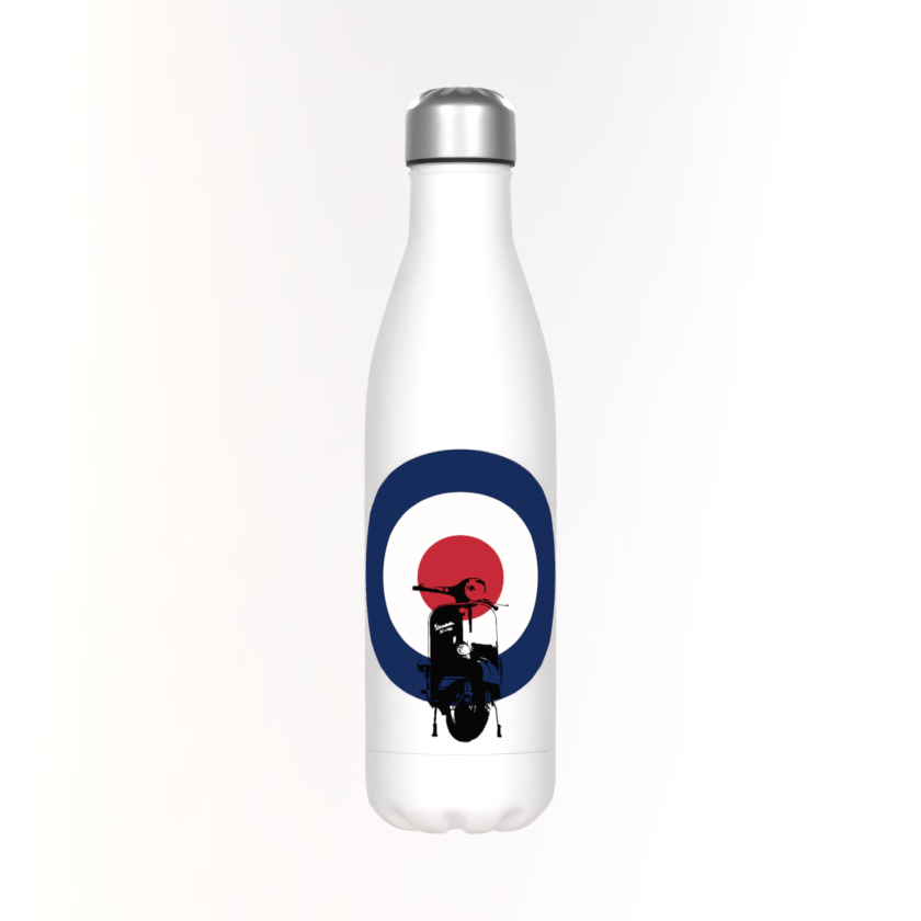 Metal Thermos Water Bottle: MOD Target Design, 500ml