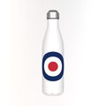 MOD Target Metal Thermos: 500ml White Hot/Cold Drinks Bottle